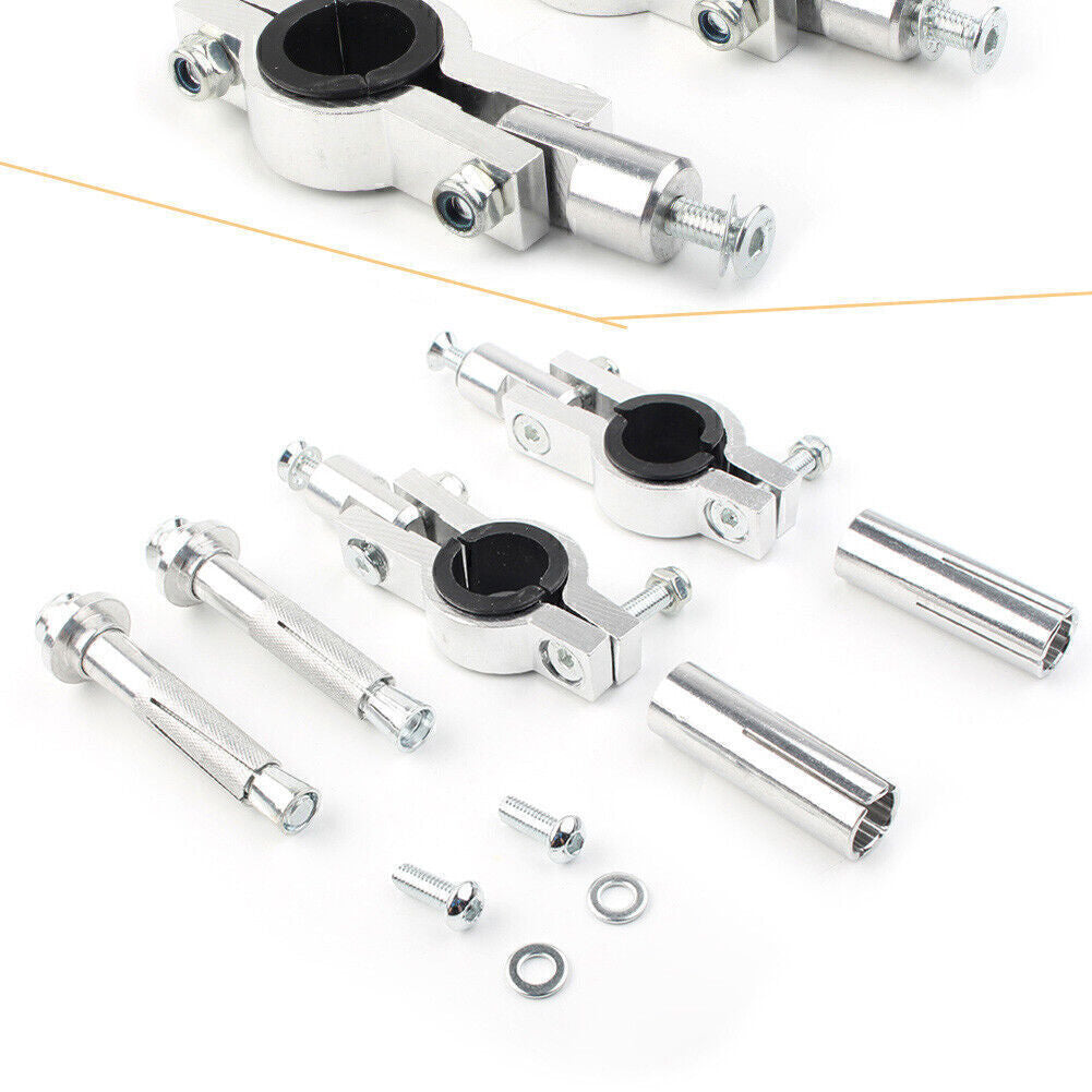 Motorcycle Handlebar 22mm / 28mm Hand Guard Mounting Bracket Accessories Q