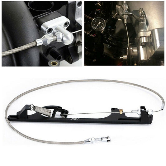 Throttle Cable Kit Braided Throttle Fit Most Gas/ Pedals More Responsive/ New v