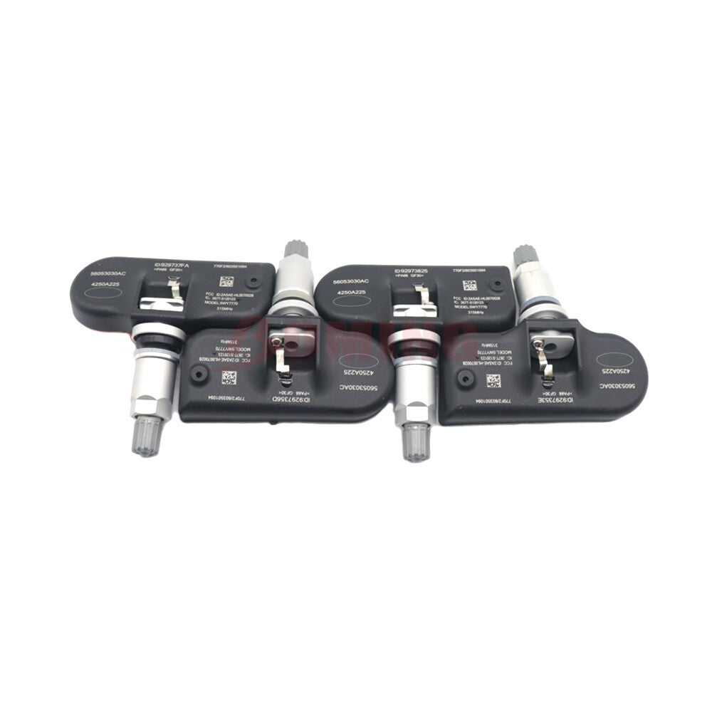 4x 56053030AC TPMS tire pressure sensors suitable for Chrysler for Dodge for Jeep 315MHz