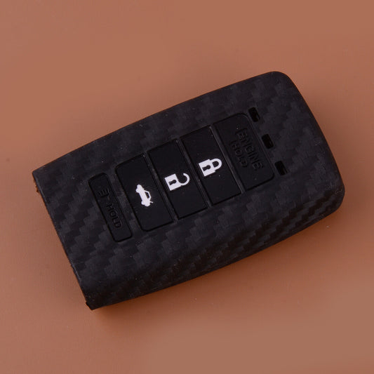 5 Button Key Fob Silicone Case Cover Protector Fit for Acura MDX for RDX NSX Good Q
