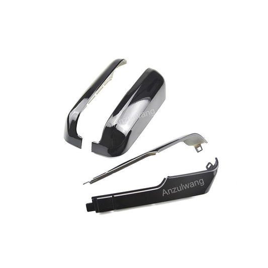 Rearview Mirror Cover Caps for Chevy Silverado for GMC for Sierra HD 2500 3500 2020-2023