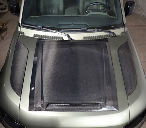 Engine Hood for Land Rover for Defender 2020-2023 Replace Cover Dry Carbon Fiber 3X