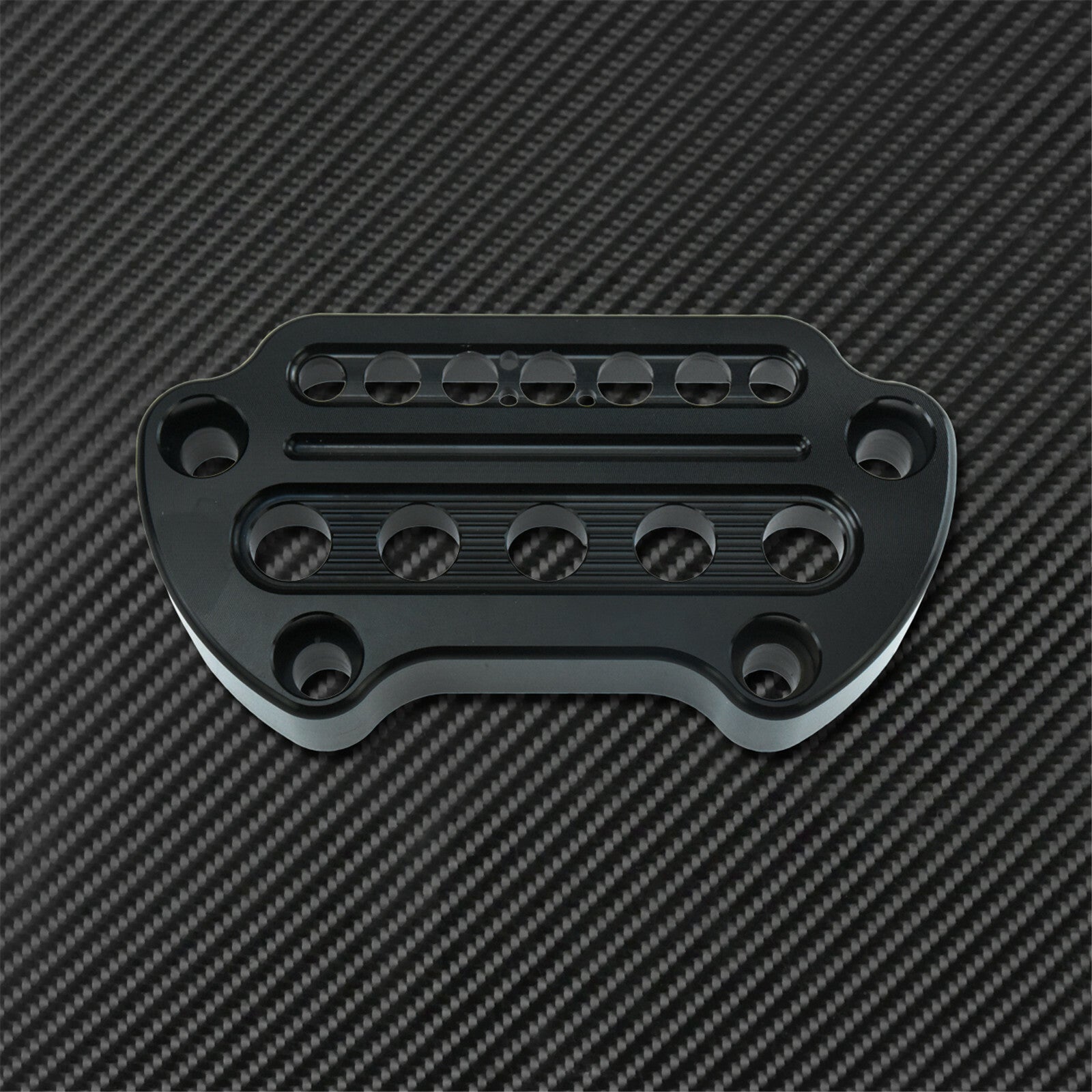 Front Indicator Handlebar Clamp Cover Fit for Harley Sportster 95-up Dyna 06-up