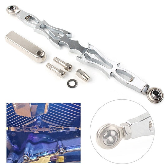 Chrome Spear Shift Linkage Shifter Link for Harley Softail Electra Glide FLSTC Q