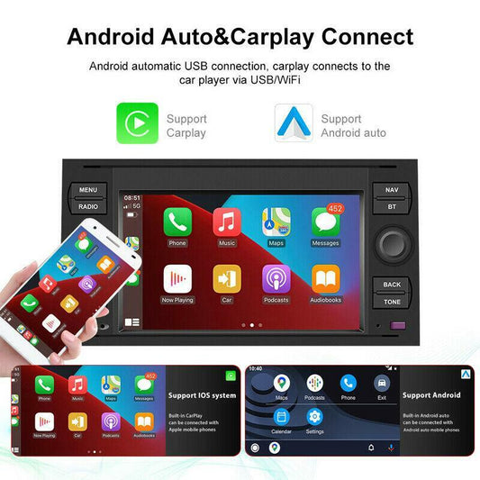 Android 10.0 7-inch CarPlay GPS for Navigator with Reverse Image Player suitable for Transit n