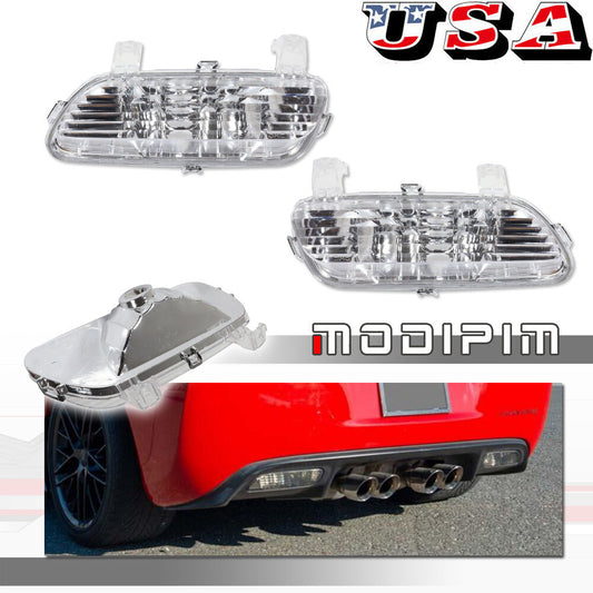 Suitable for 2005-2013 for Corvette C6 Rear Reverse Light Case Kit Transparent- v