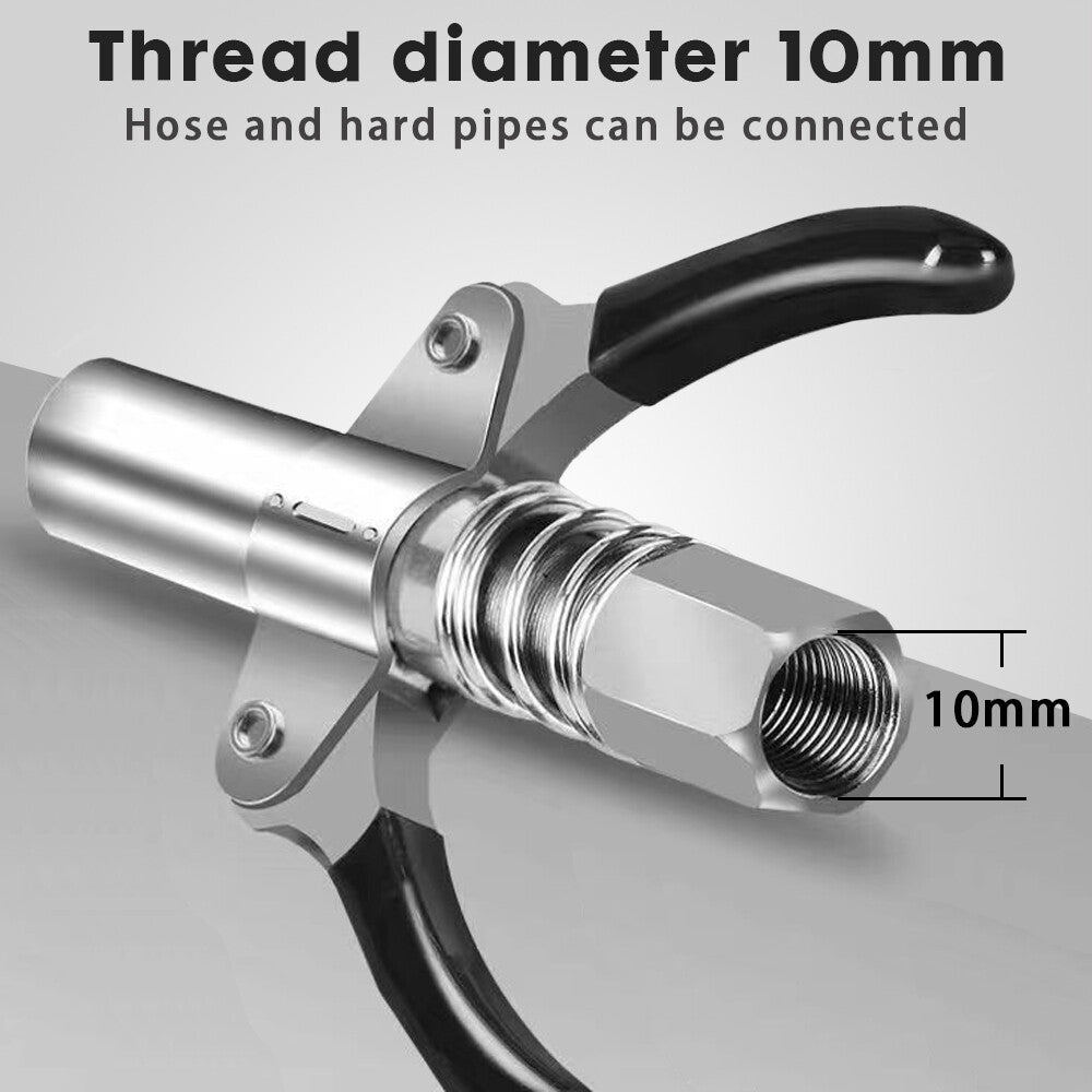 Suitable for 1/8 inch NPT quick-release grease nozzle dual handles - n