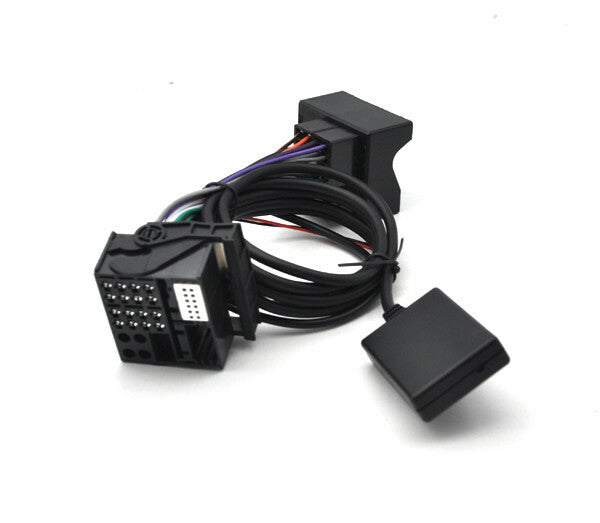Bluetooth Handfree Aux Built in micphone cable For E60 04-10 E61 E63 E83 v
