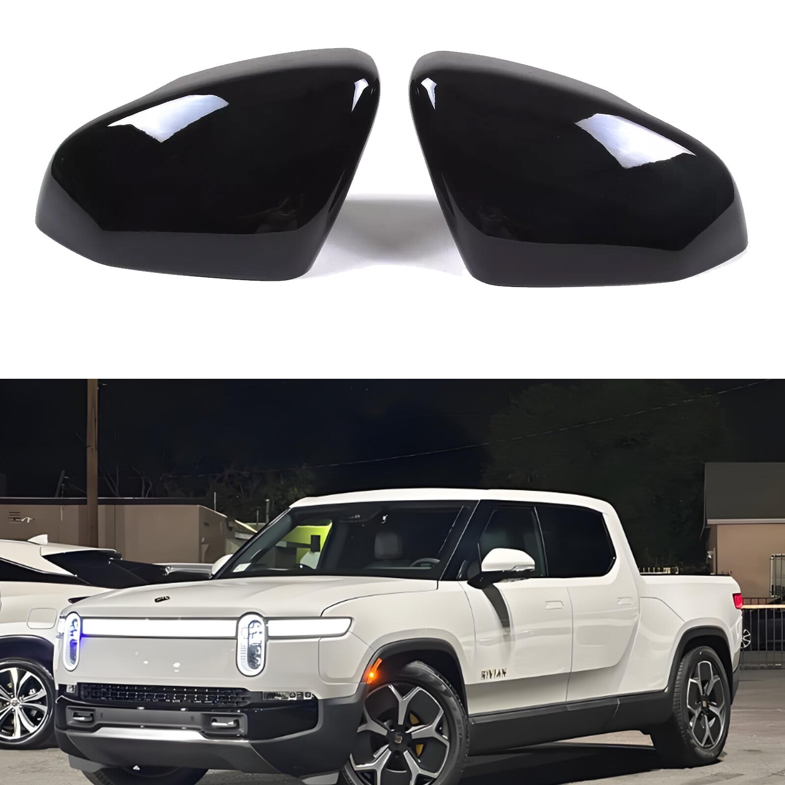 Carbon fiber ABS A pillar speaker panel cover trim for Land Rover for Defender 20-22- v