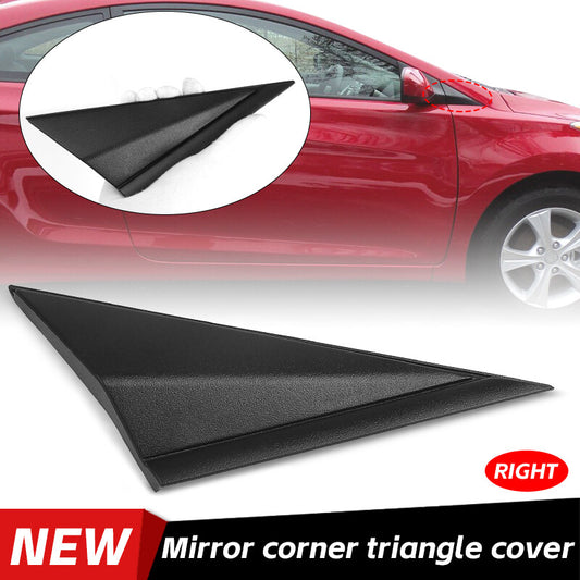 Right Fender Pillar Trim Mirror Corner Molding for Hyundai for Elantra 2014-2016