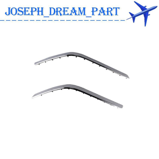 Pair for Mercedes W204 GLK350 2010 to 2012 Rear Bumper Molding Trim Left  Right
