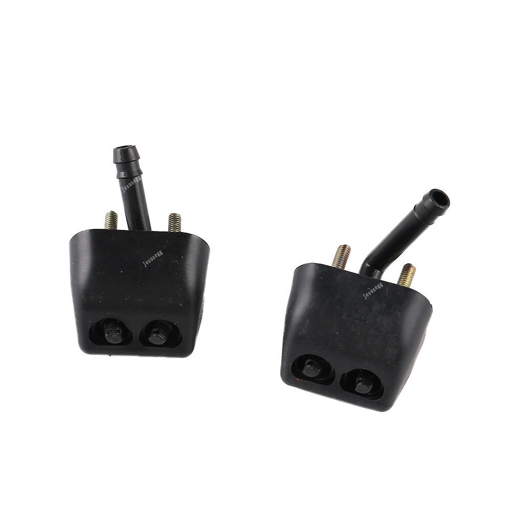 2Pcs Head Light Lamp Washer Nozzle Jet L+R for Mitsubishi for Pajero Montero V73 V77