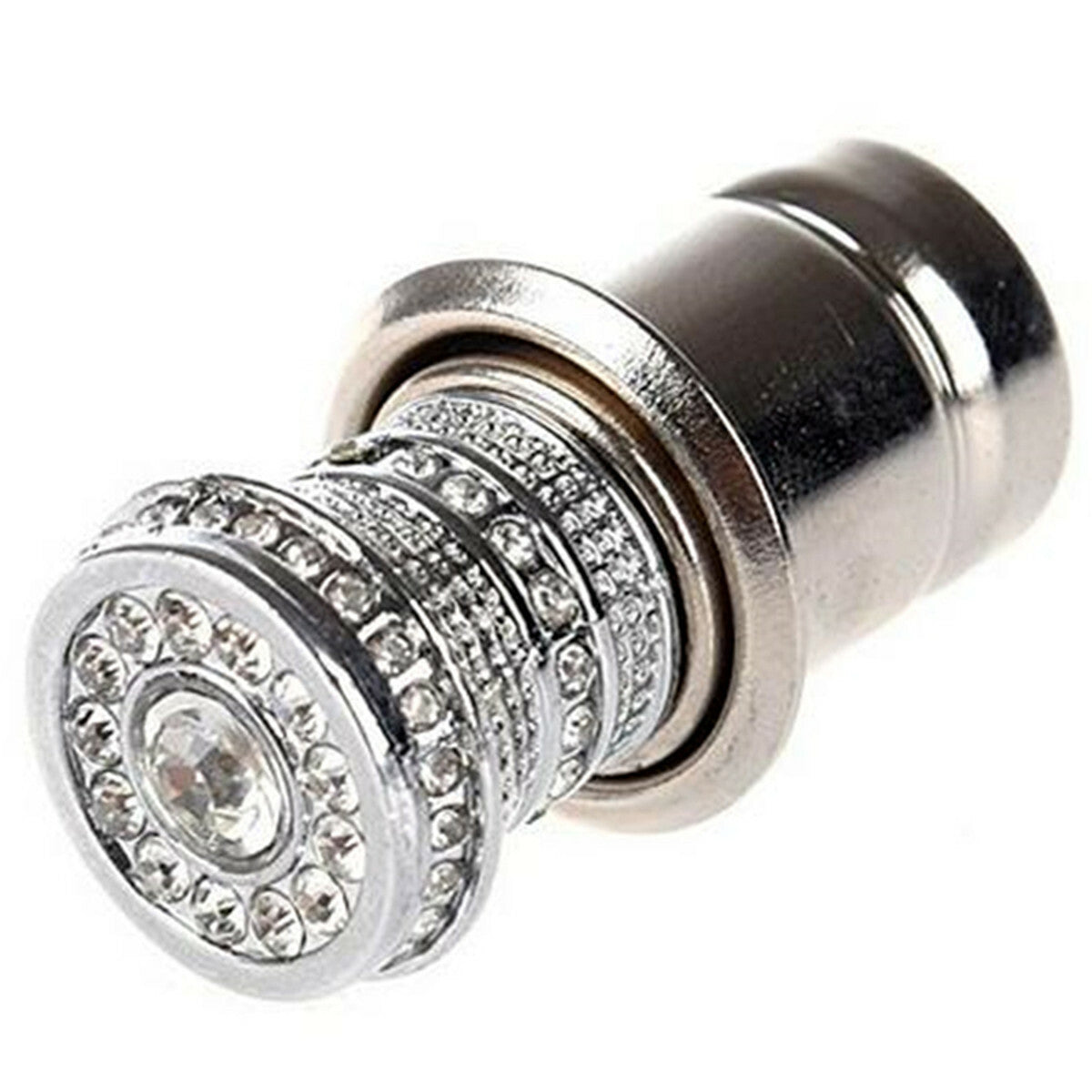 Crystal Bling 12V Car Cigarette Lighter Rhinestone Car Charger Decor Accessories