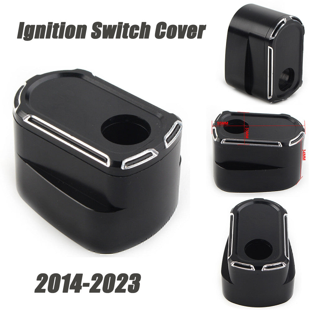 CNC ignition switch cover for Harley Touring Electra Street Glide 2014 - 2023 - n