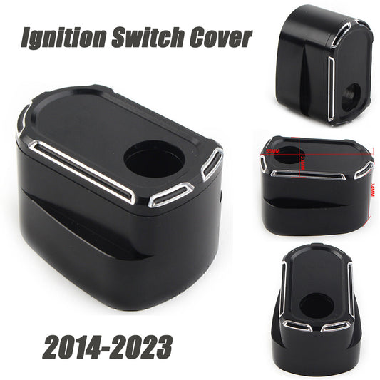 CNC ignition switch cover for Harley Touring Electra Street Glide 2014 - 2023 - n