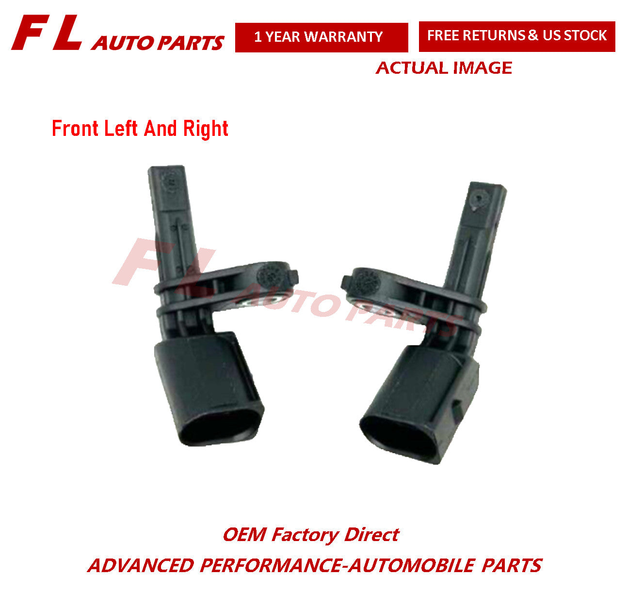 Front Wheel Speed ABS Sensor for VW for Golf Mk5 Mk6 for Audi for Jetta for Passat for Tiguan 2 Side