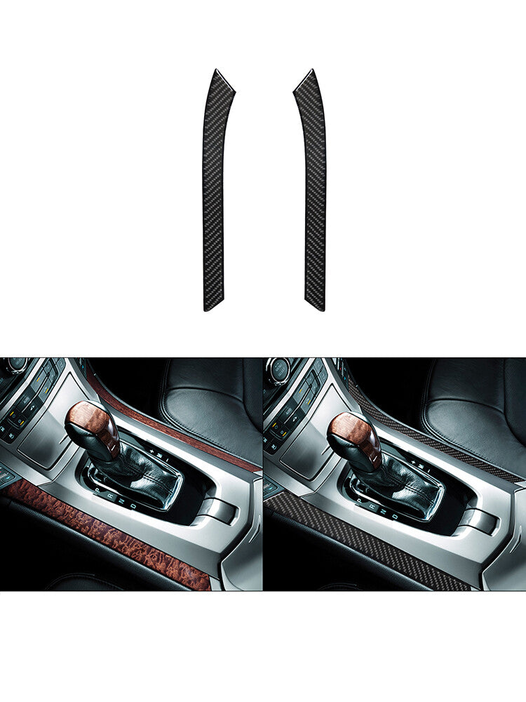 For 6Series E63 E64 2008-2010 Carbon Fiber Central Console Panel Cover Trim v