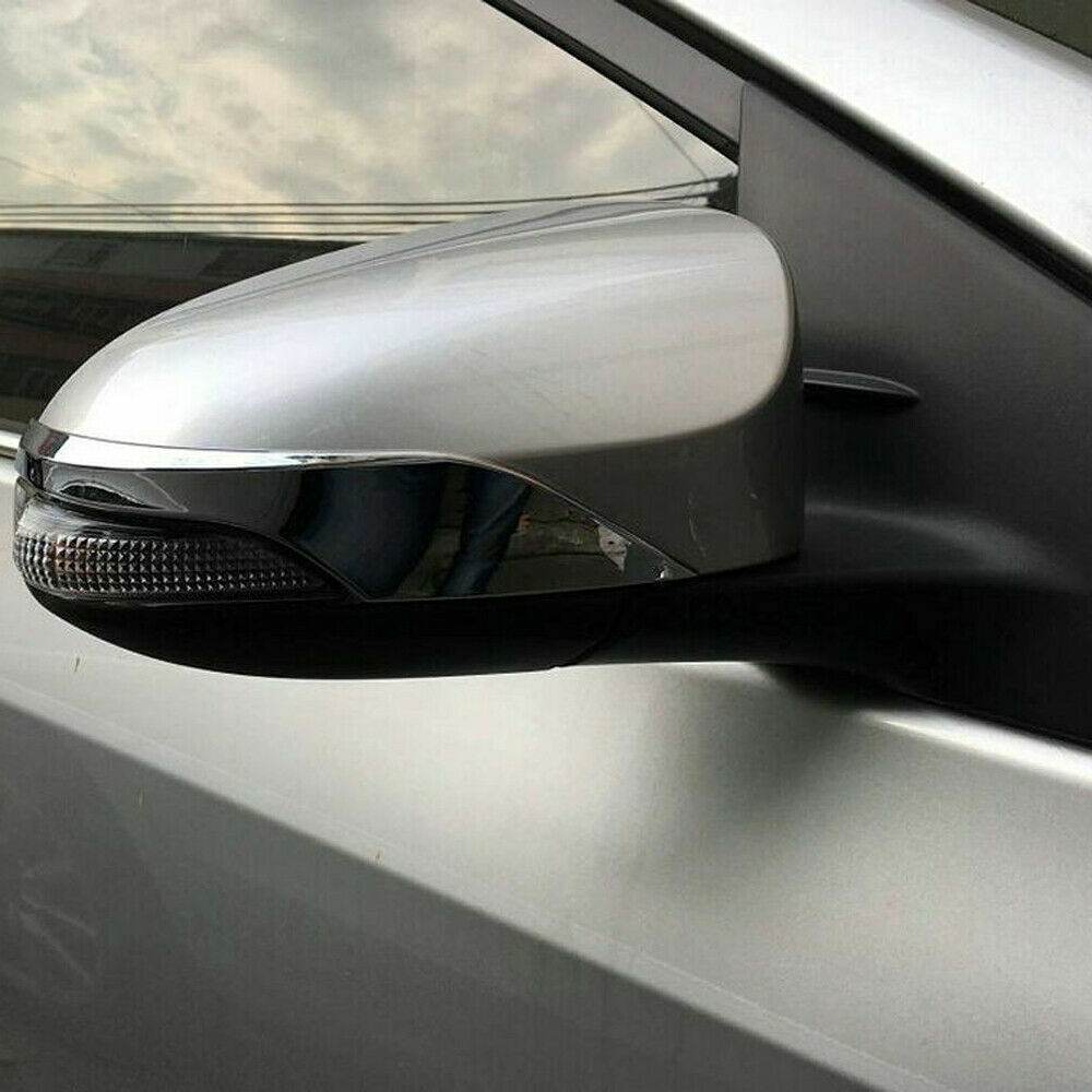 2PCS Side Rearview Mirror Molding Strip Cover Trim for Toyota C-HR CHR 2016-2022