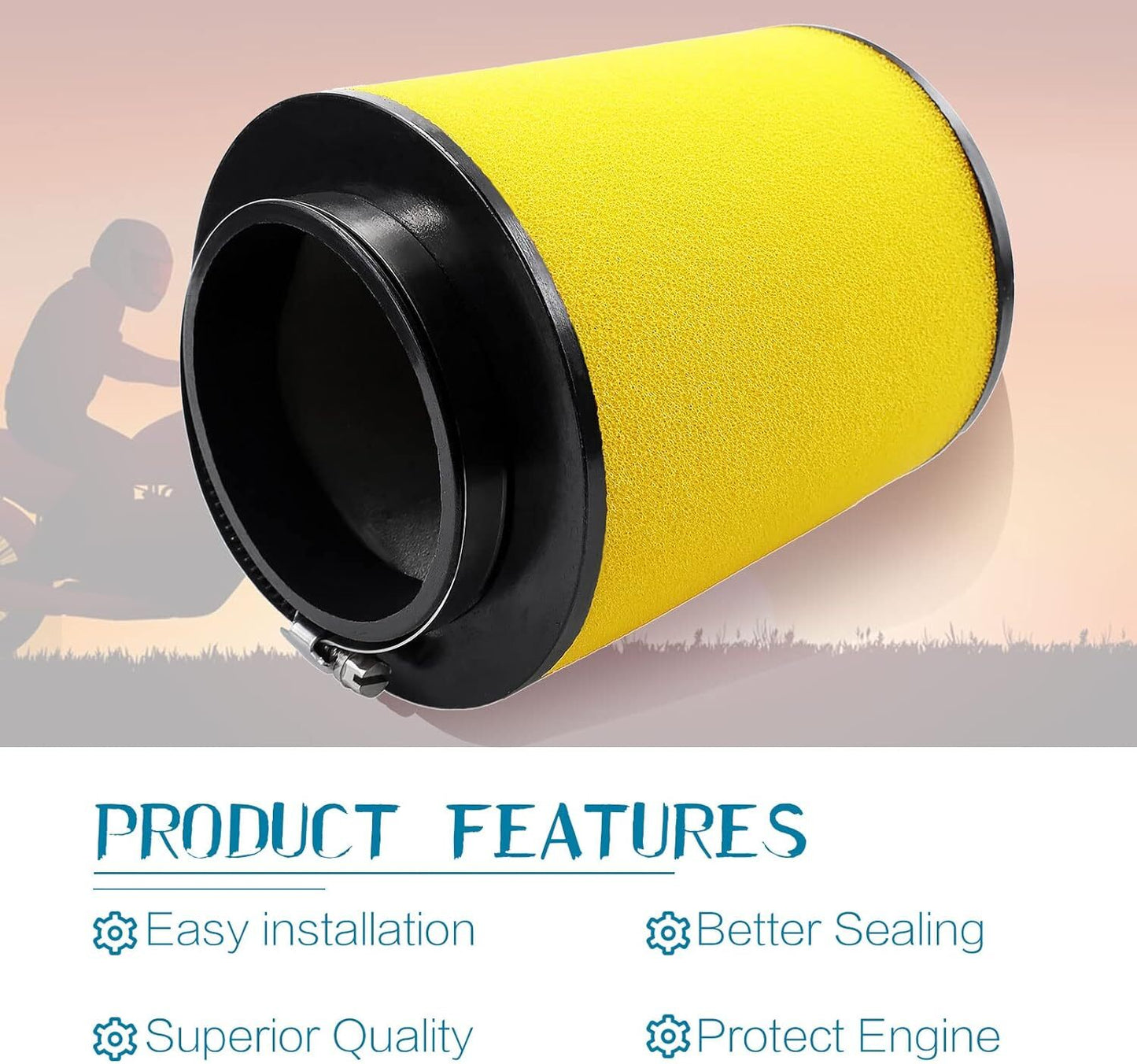 Air Filter for Honda Rancher 420 TRX420FPM TRX420TE TRX420TM 17254-HP5-600