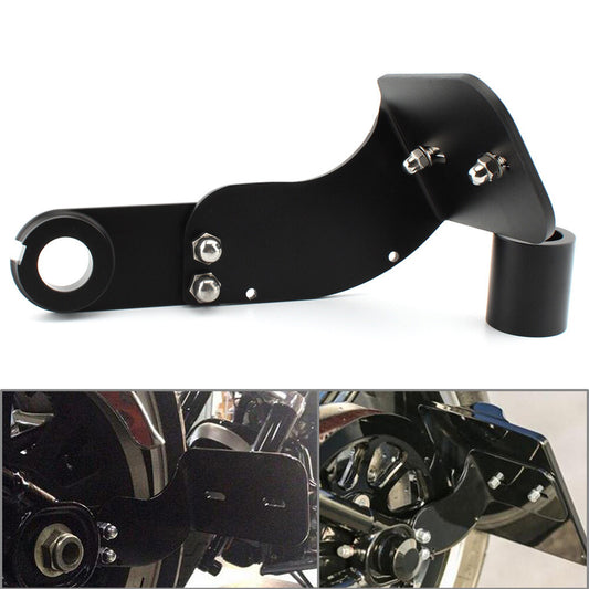 Fit for Harley Softail Fat Boy Dyna 18-22 Side Mount License Plate Bracket Holder UK