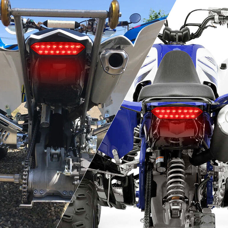 Smoke LED Brake Tail Light Rear Lamp for Yamaha 700 700R YFZ450R YFZ450X