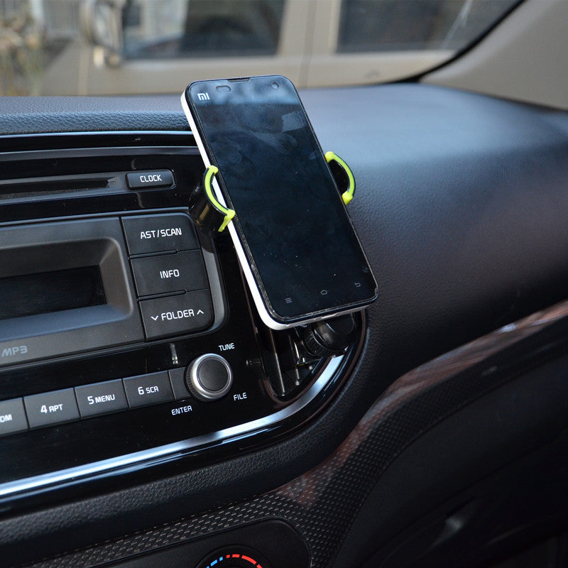 Car Mobile Cell Phone Bracket Rocker Arm Scalable Vent Outlet Holder Mount