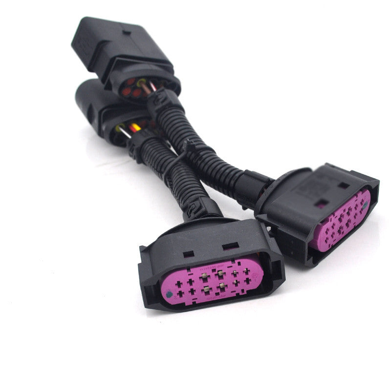 Retrofit halogen to xenon Head light cable wire adaptor for vw R32 GTI MK4 for bora v