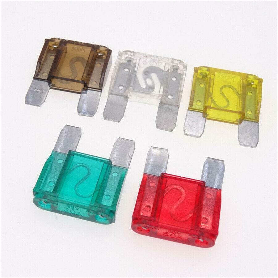 Max Truck Car Blade Fuse Classification Kit 20A 30A 40A 50A 60A 70A 80A 100A 24 Pieces n