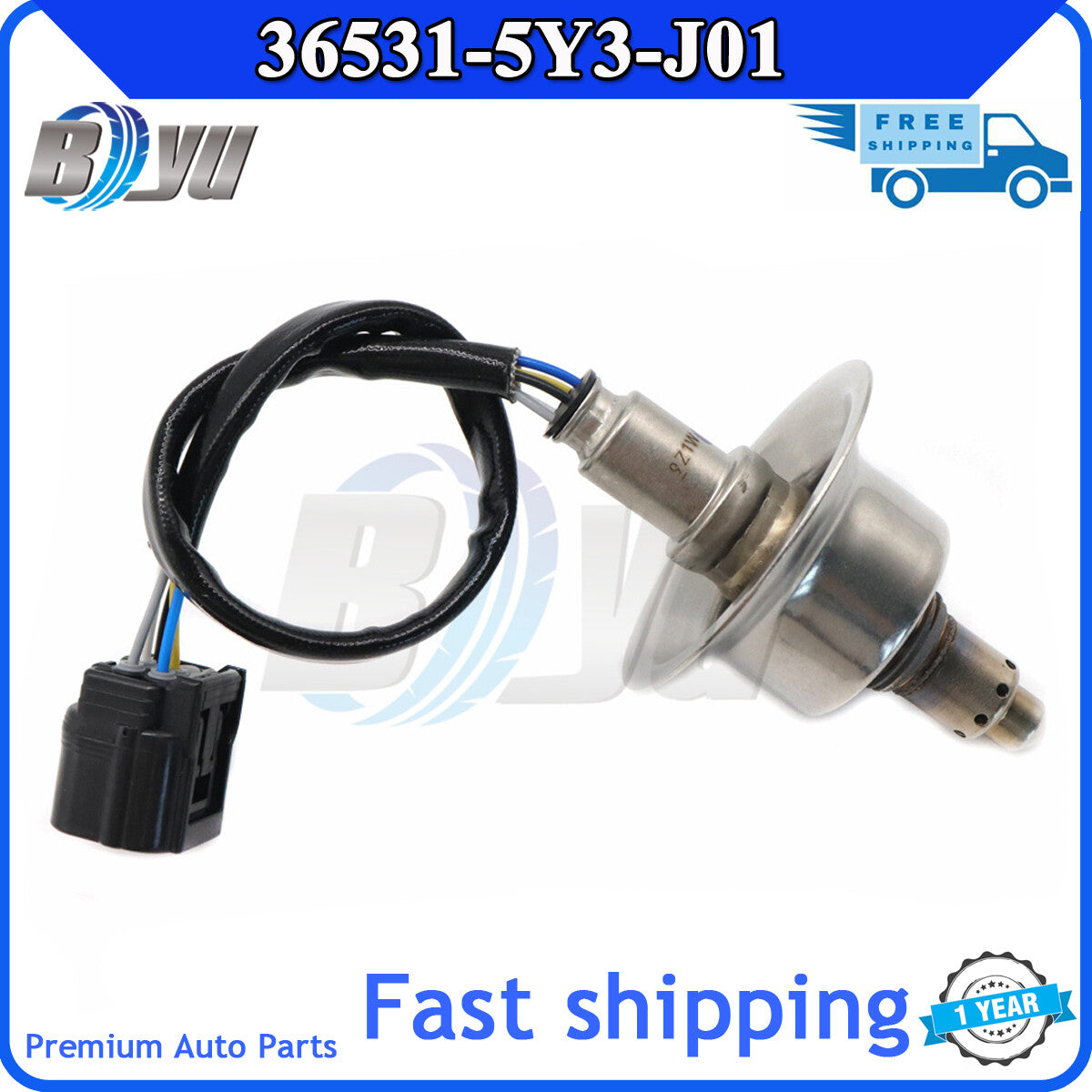 The new upstream oxygen (O2) sensor 36531-5Y3-J01 is suitable for Honda Accord Hybrid vehicles from 2017 to 2020. v