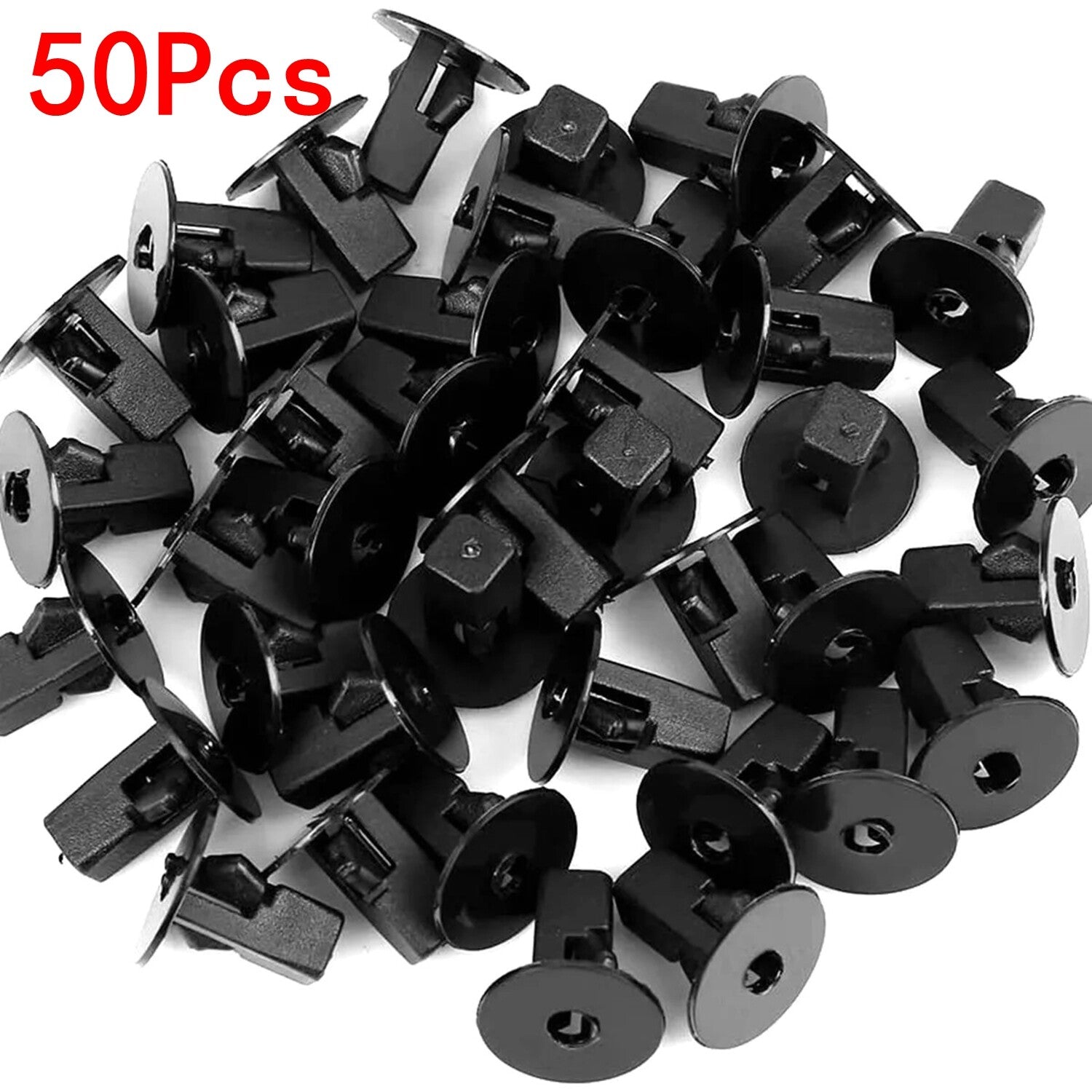 50x Nylon Nut Fender Liner Screw Grommets Fits for Toyota for Lexus 8mm x 8mm Hole Size
