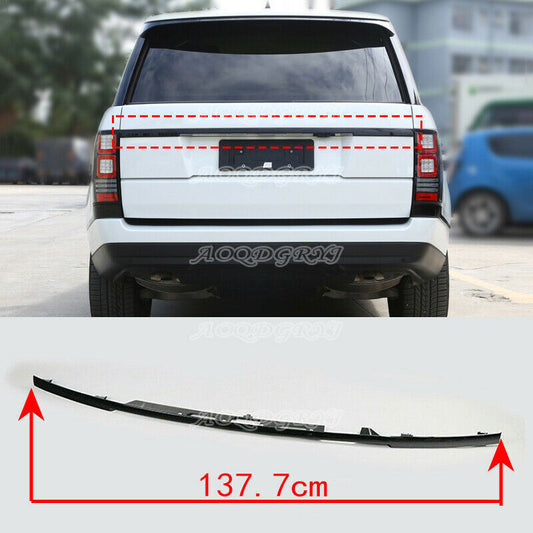 Glossy Black Rear Door Tailgate Trunk Molding Trim for Range Rover Vogue L405