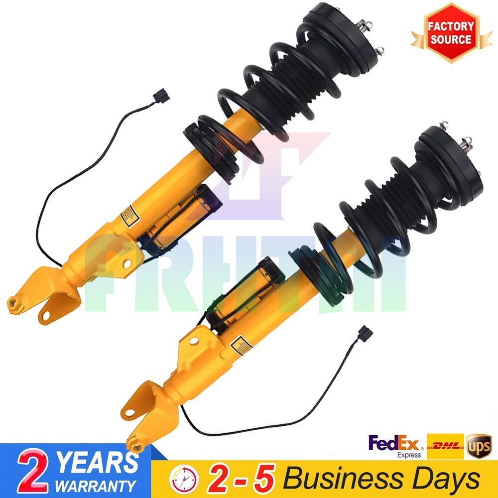 2x Rear Shock Absorbers Struts EDC Fit for BMW F07 550i GT 535i GT xDrive 2010-2017