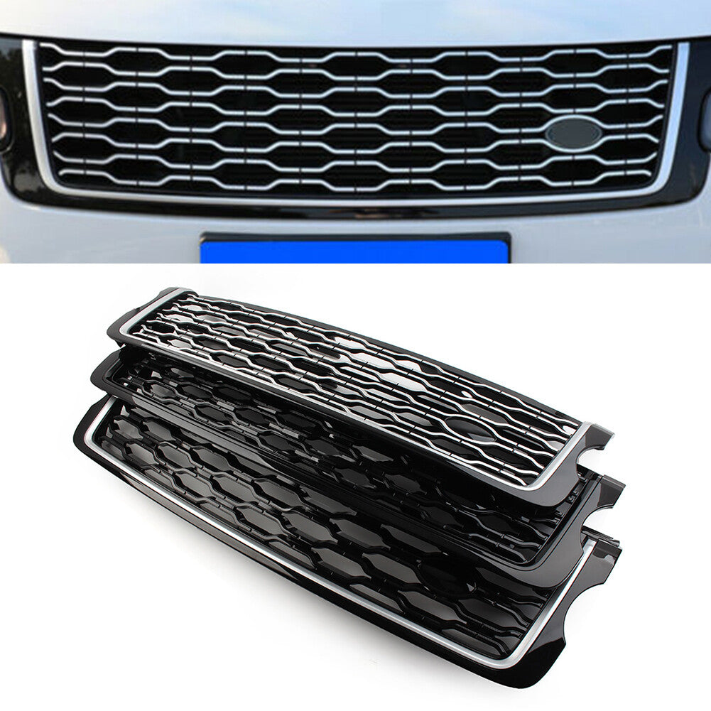 Front Bumper Upper Mesh Grille for Land Rover for Range Rover Vogue L405 2013-17 14