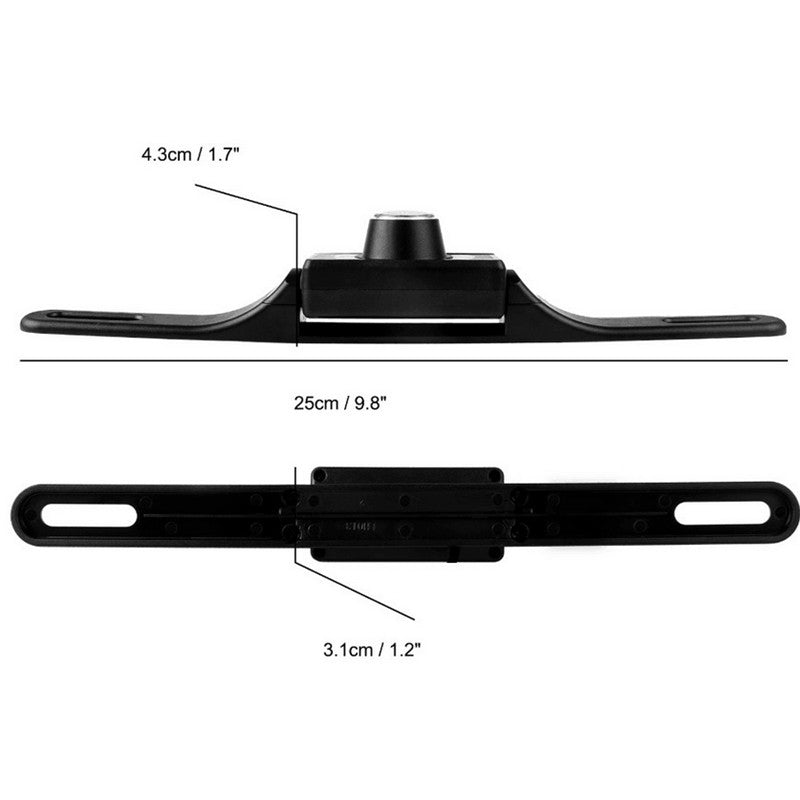 Car License Plate Rear View Reverse Backup Camera Night Vision Waterproof Trim