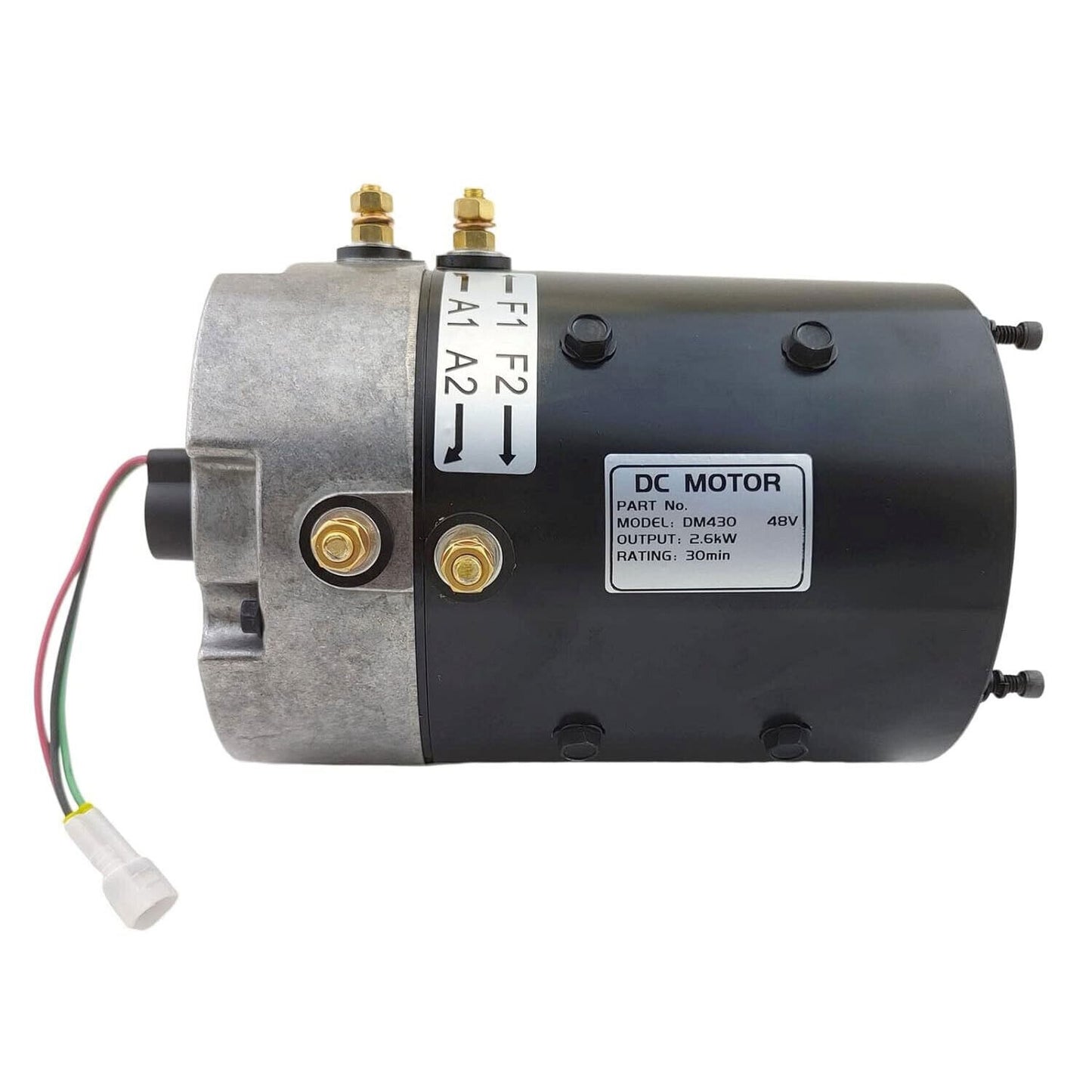 DM430-06G is suitable for Yamaha for golf carts. Hitachi 48V motor. 2.6KW 3.5HP drive. Q