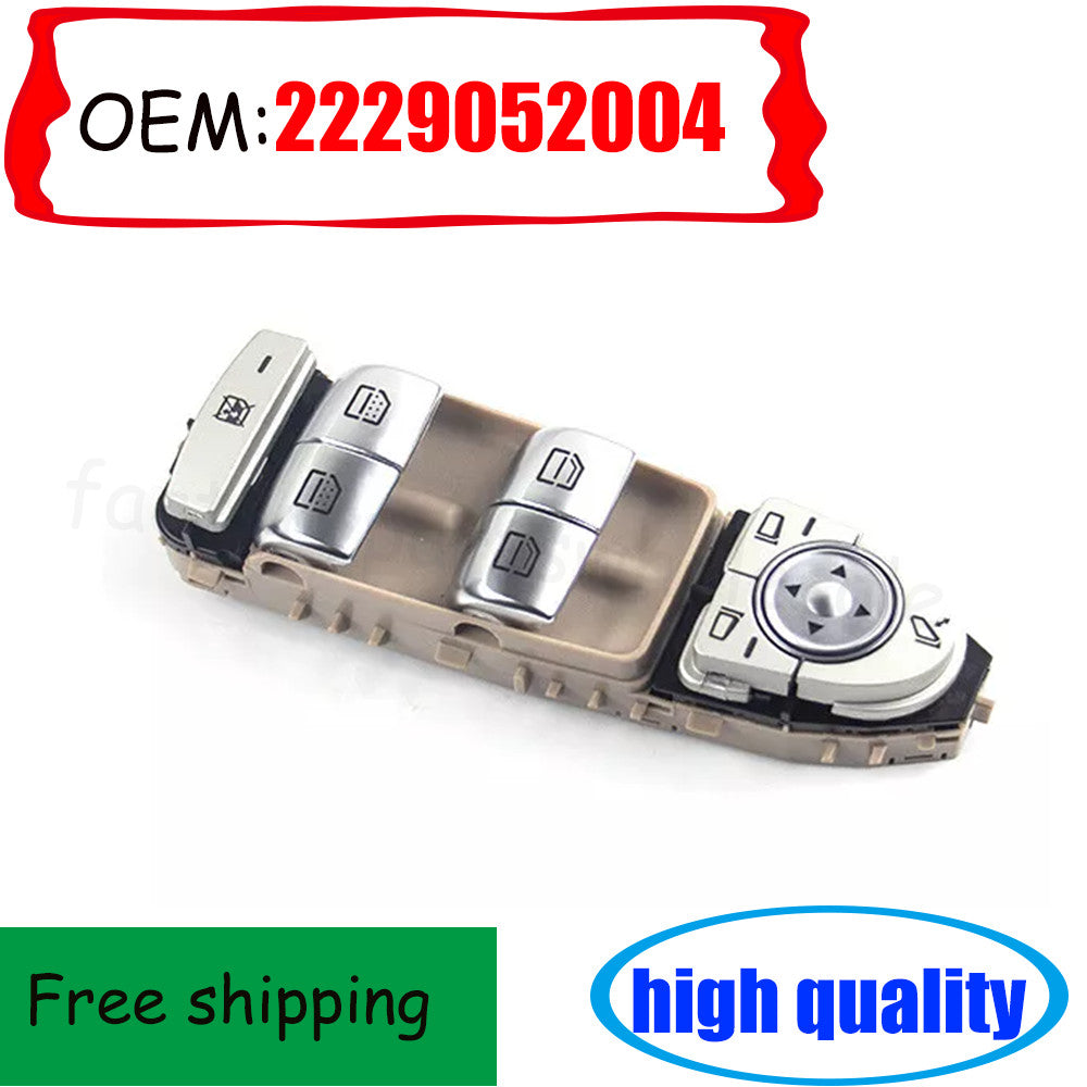 Beige Power Left Front Window Switch for Mercedes 2015-2017 S550 S63 A2229052004 n