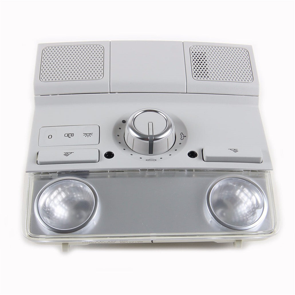 Gray rear interior roof reading light Knob chrome suitable for VW for Golf for Jetta Q
