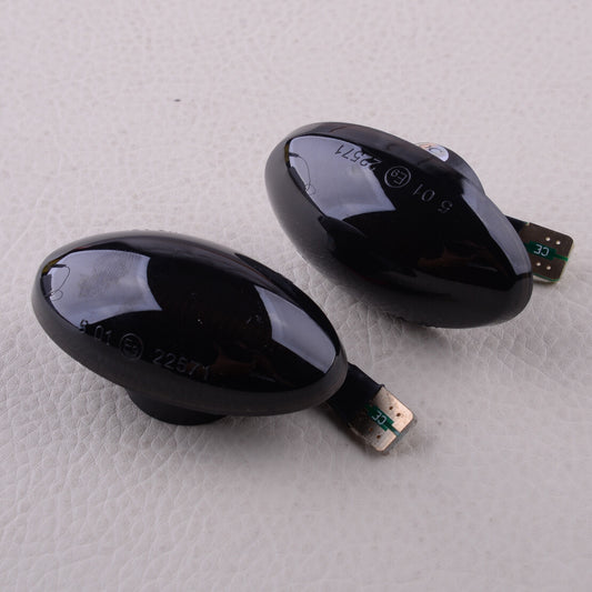 ABS Black LED Side Marker Fender Light Indicator Fit for Mini Cooper R50 R52 R53 v