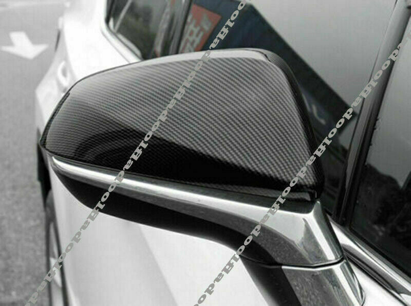 2P for Lexus RX350 RX450h 2016-2021 Carbon Fiber Look RearView Mirror Cover Trim