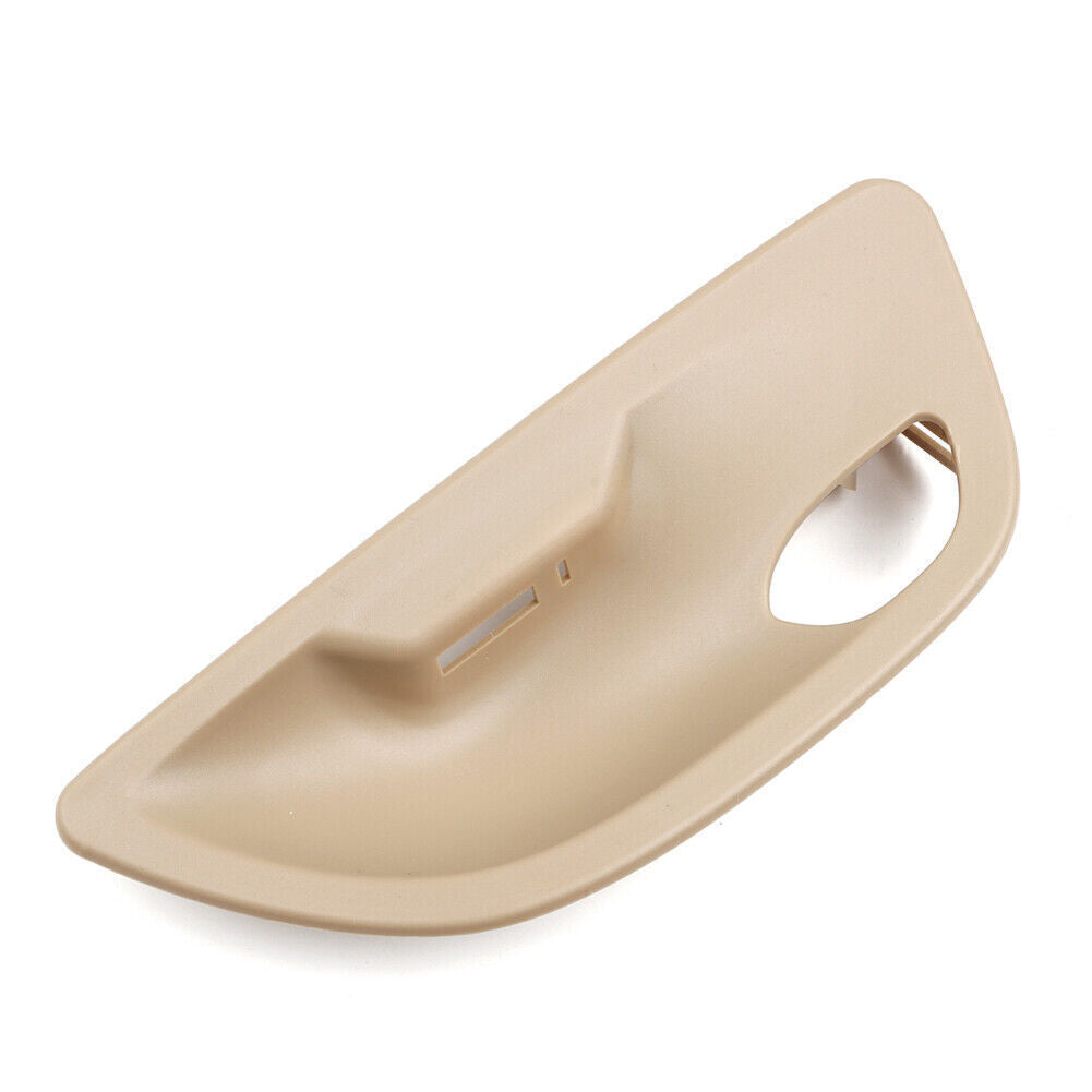 Beige Interior Door Handle Bowl Cover Trim for BMW 5 Series F10 F11 2011-2017
