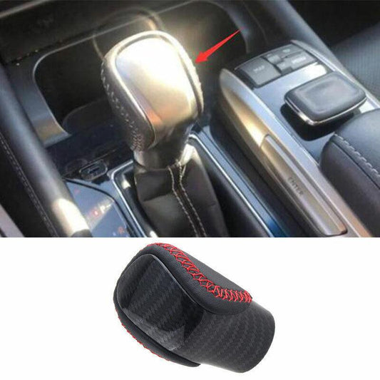 for Lexus GS350 450h 2016-2020 Carbon FiberBlack Console Gear Shift Knob Cover