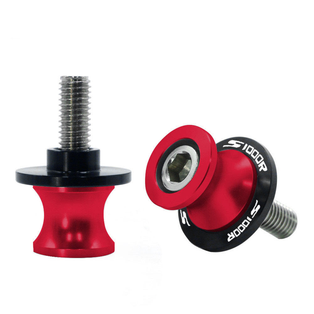 Swingarm Spools Coil Slider Stand Screws M8 for BMW S1000R S1000RR 2014-2018 Red