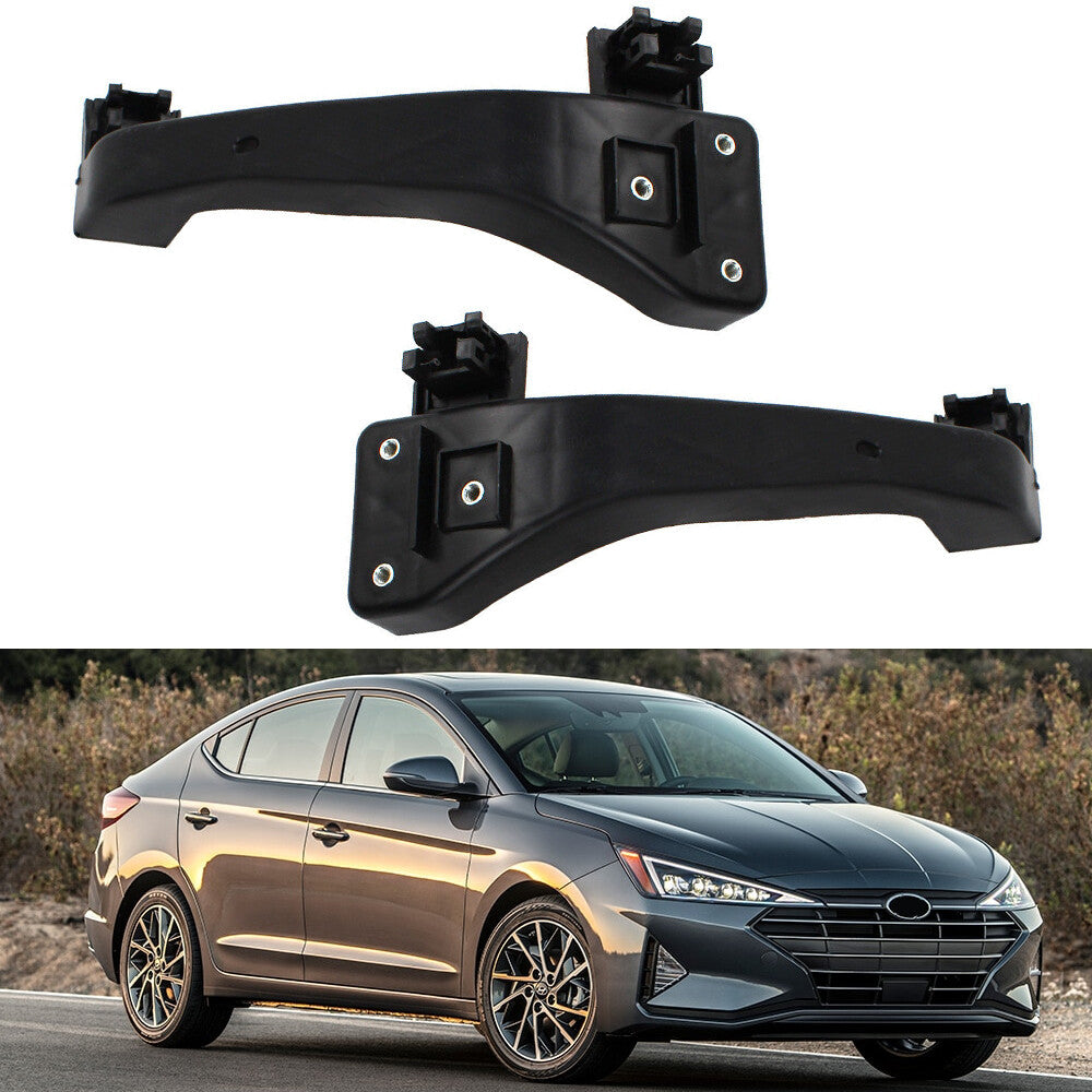 2-piece set of left and right headlight support brackets suitable for Hyundai for Elantra sedans (2017-2020) n
