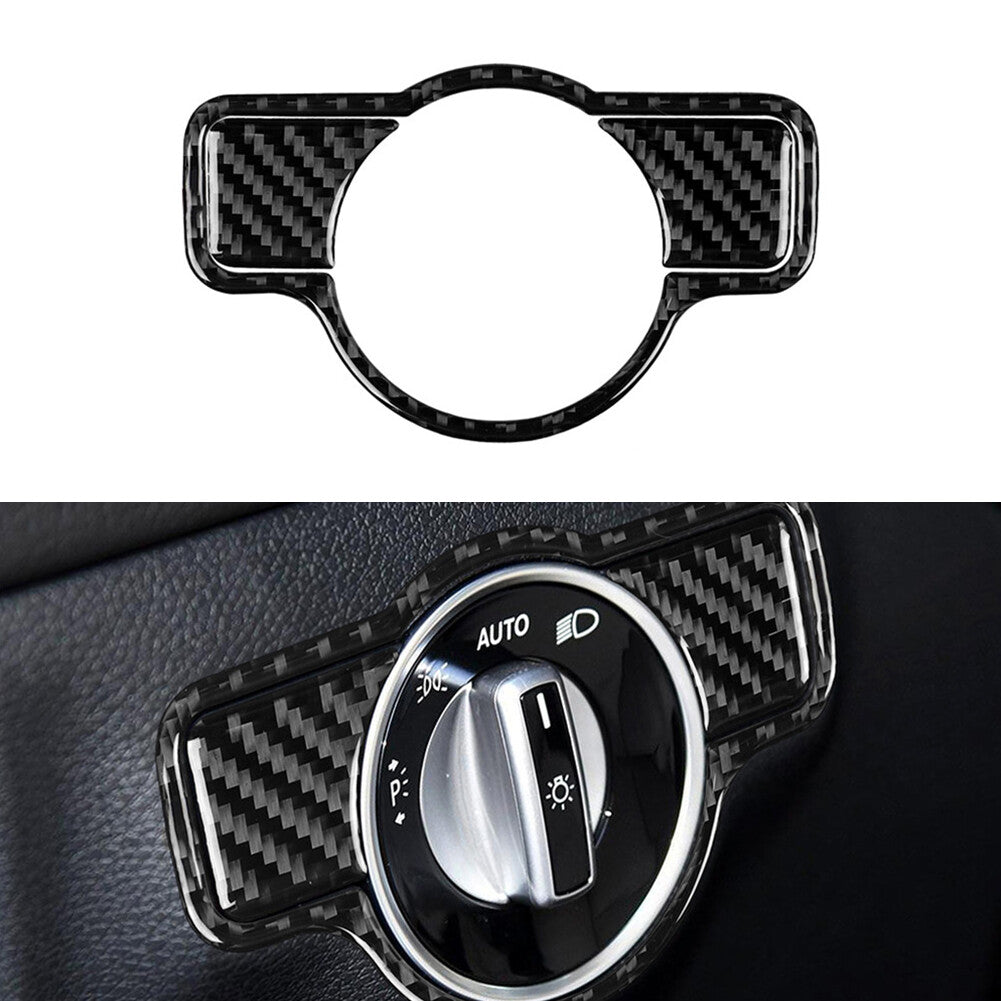 Suitable for Honda for Civic 9Th 2012-2015 carbon fiber manual handle handbrake cover- v