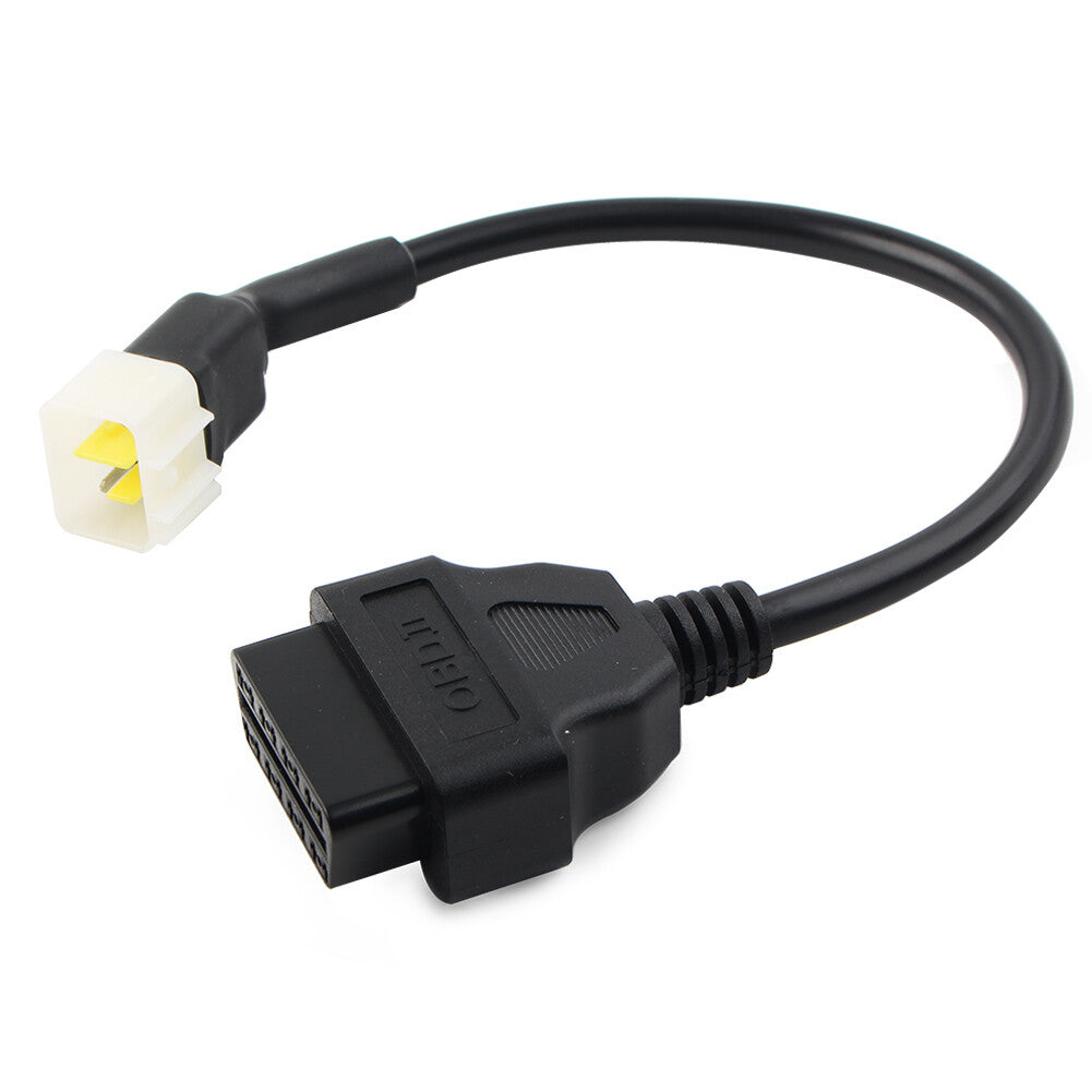 Fit For BENELLI Motorcycle OBD2 Diagnostic Cable Adapter 6 to 16 pin For Delphi Q