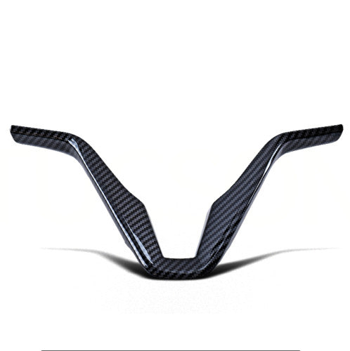 for Hyundai for Tucson 2018-2021 Carbon Fiber ABS Steering Wheel Button Frame Trim n