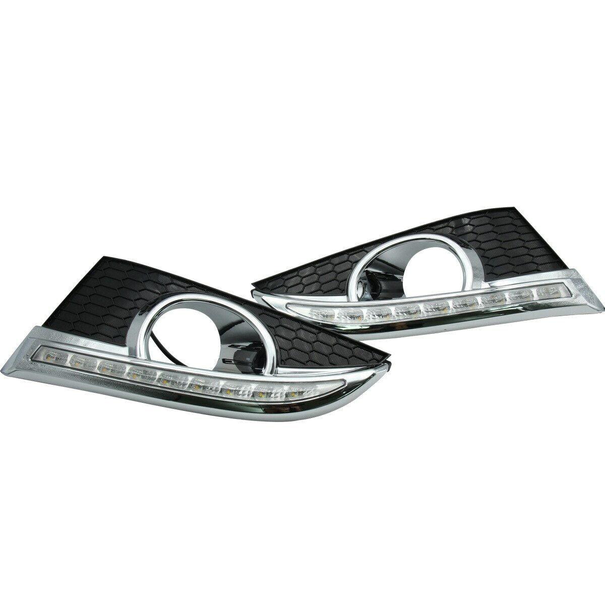 LED DRL Daytime Running Light with foglamp hole for Chevrolet Captiva 2011-2015