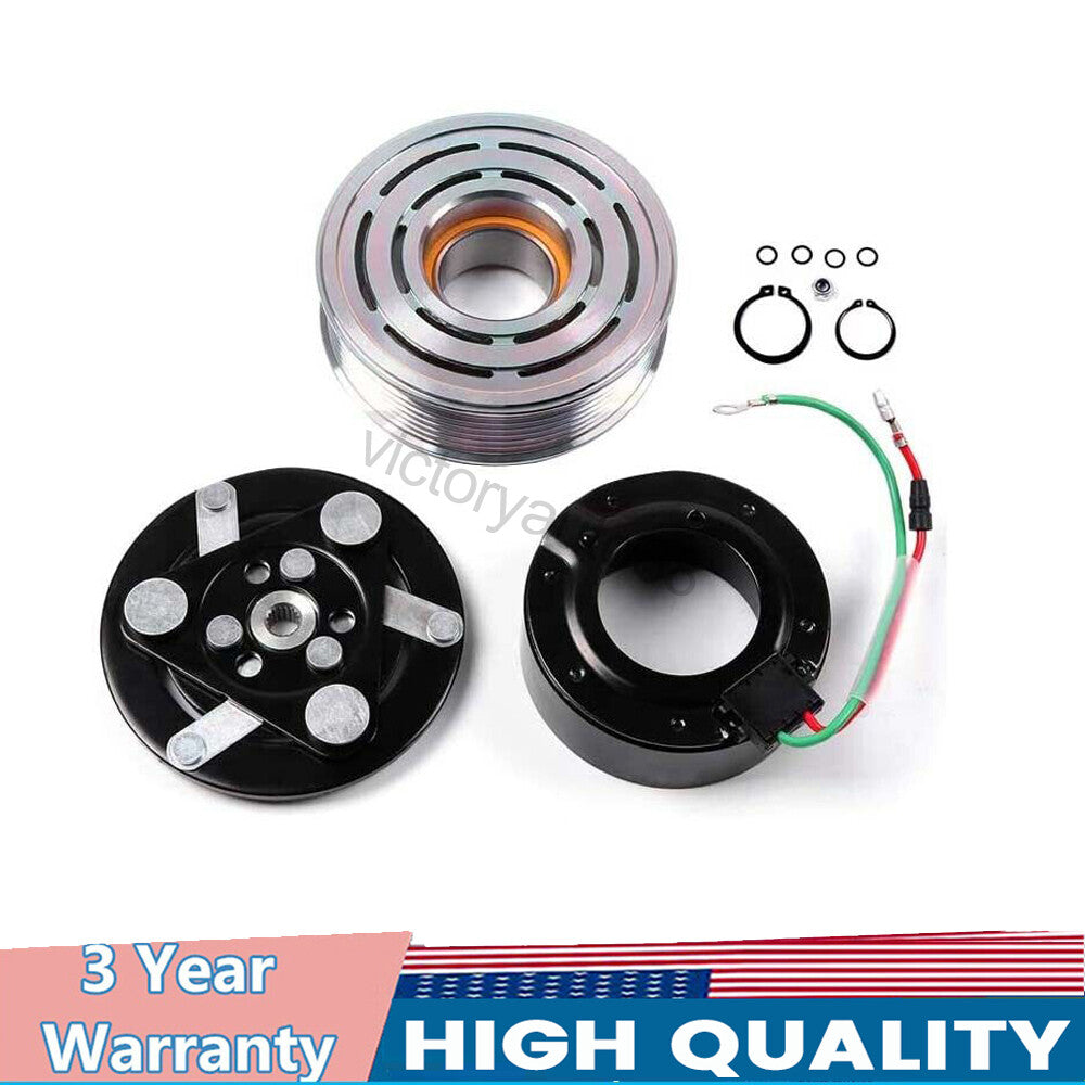 AC compressor clutch assembly repair kit with pulley for Honda CRV 2007-2014