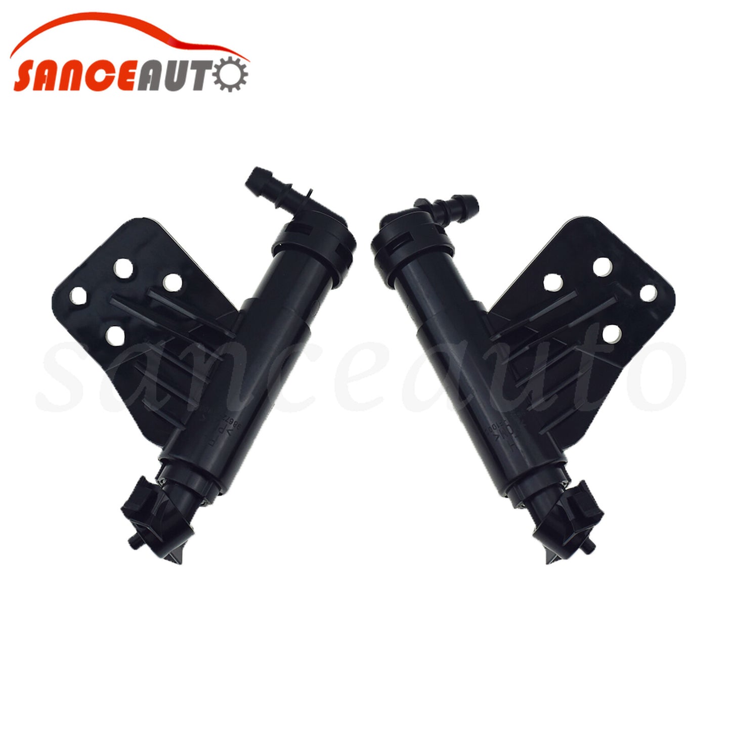 2-pack front headlight washing machine nozzle pump for Kia IV KX5 15-19- v