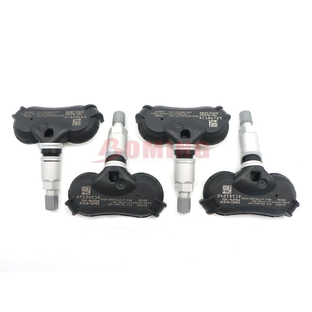 4X Tire Pressure Sensor New for Toyota for SIENNA TUNDRA SEQUOIA 42607-0C070